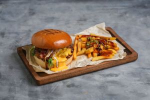 Cripsy chicken burger