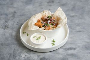 Crispy mozzarella sticks